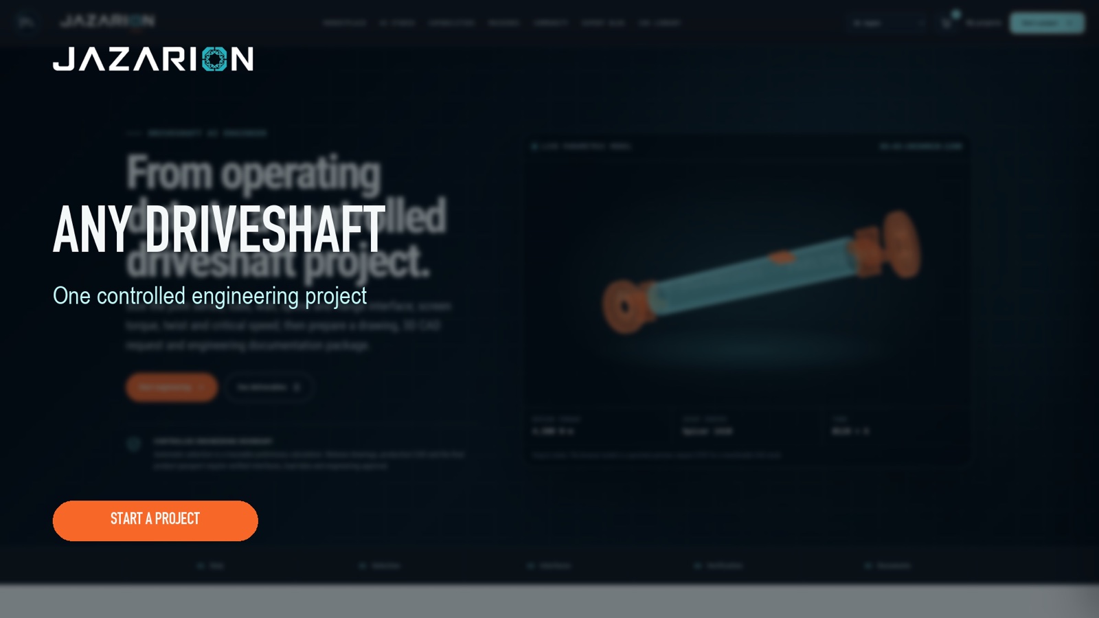 How to Select and Order Any Driveshaft and Its Components with JAZARION