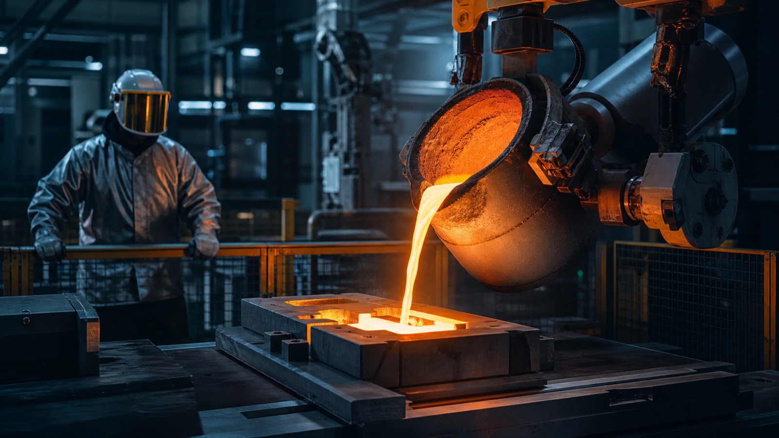 Choosing a casting route for metal, aluminum and polymers